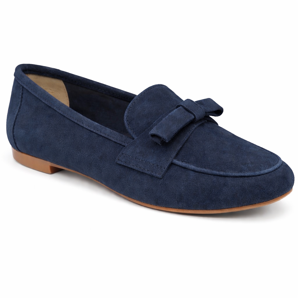 Flat Shoes Blue Velvet Flat Shoes Blue Velvet